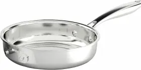Nuwave 652185315020 Whole Body 3-ply Stainless Steel Frying Pan Skillet 10 Inch Duty Construction