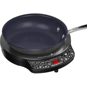 Nuwave 652185900127 Pic Flex Compact Portable Powerful Induction 9 Inch Fry Pan Black