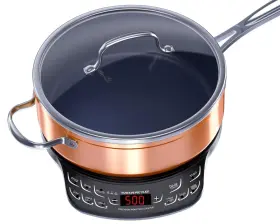 Nuwave 652185900271 Flex Precision Induction Cooktop 10.25 Inch Shatter-proof Ceramic Glass 6.5 Co Nuwave 652185900271 Flex Precision Induction Cooktop 10.25 Inch Shatter-proof Ceramic Glass 6.5 Co