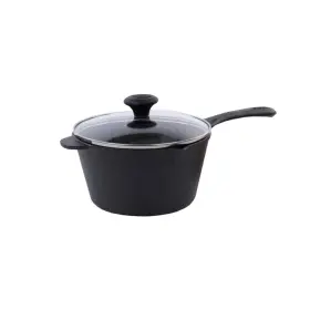 Old Mountain 043502101646 2 Quart Sauce Pan With Lid Black