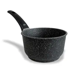 Olympia 032628664496 6.3inch Round Non Stick Pfoa Free Die Cast Aluminum Sauce Pan 2l Capacity Made I