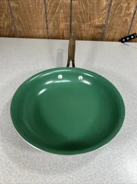 6501-6 Orgreenic 10in Ceramic Non Stick Frying Pan - Green
