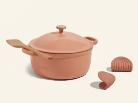 Our Place 674012466101 5.5 Quart 10.5 Inch Cast Iron Perfect Pot - Spice