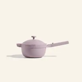 Our Place 674012467467 Mini Perfect Pot 2.0- 8.5 Inch In Lavender 2.5 Quart With Beechwood Spoon