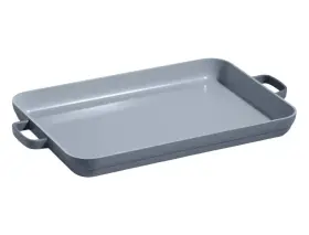 Our Place 674012467979 Large 17.3 Inch 5 Quart Oven / Stovetop Griddle Pan No Mat Blue Salt