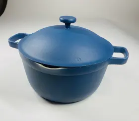 Our Place 731946354116 Perfect Pot - 5.5 Quart Nonstick Ceramic Blue