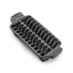 Outset 711182021232 Shrimp Grill Pan In Cast Iron