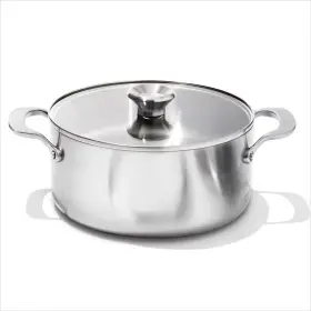 87245960 Oxo 5 Quart Mira Tri-ply Stainless Steel Casserole With Lid Silver