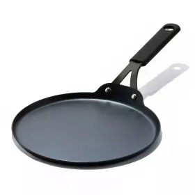 87245982 Oxo 10 Inch Steel Crepe Pan With Silicone Sleeve Black