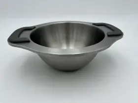 Pampered Chef 099901024086 #2408 - 2 Handled Double Boiler Insert Stainless Steel Prep Bowl