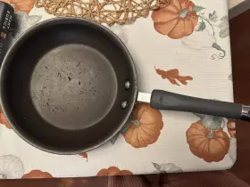 Qq06 Pampered Chef Pro Anodized Non Stick 8in Skillet Egg Omelet Stir Fry Pan