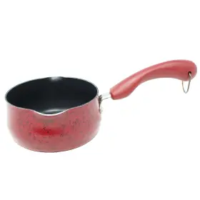 Tqqq10 Paula Deen Signature Red Speckled Non-stick 1 Qt./0.9l Sauce Pan