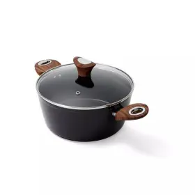 Pc-015g-300 Phantom Chef 4.4 Quart Casserole With Cover-black