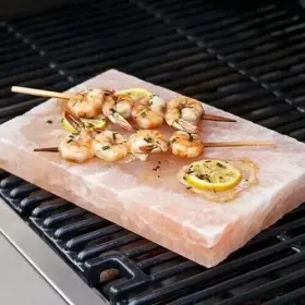 Psw-cp-1 Pink Salt Wall Block Himalayan Cooking Plate 10x6x2 Grilling Season Free Ship