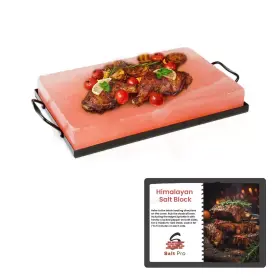 Sc-psw-cb-12-1 Pink Salt Wall Cooking Block Plate 12x8x1 Grilling Seasoning Free Tray Quality And Low Price