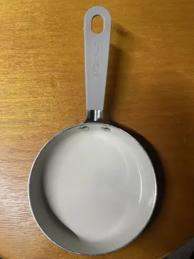 Pioneer Woman 085081454034 Classic 5.75 Inch Egg Pan Gray Non-stick Enamel Frying