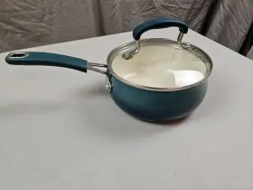 3119tbt Pioneer Woman Green Sauce Pan Please See Dimensions In Pics