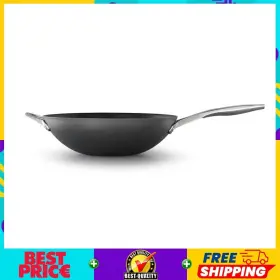 2172329 Premier Sale Hard-anodized Nonstick 13-inch Flat Wok New In Box