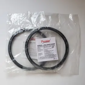 Prestige 799475541827 2 Junior Sealing Ring Gasket 3/4/5.5 Liter Deluxe Plus Stainless Steel