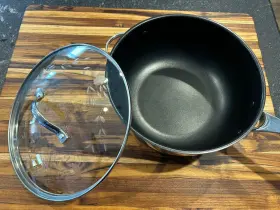 10612 Princess House Heritage Signature 4- Quart Nonstick Chefs Pan