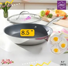 3673 Princess House Heritage Signature 8.5 Inch Nonstick Skillet