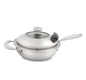 5588 Princess House Vida Sana 5-ply Stainless Steel 9 Inch Skillet New