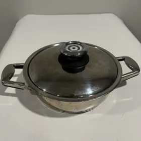 T304s Professional Platinum Cooking System Stainless Large Skillet 10 Inch