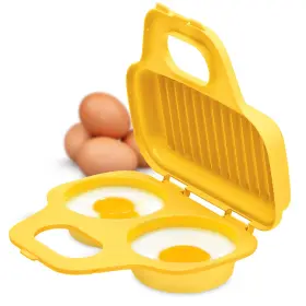 Ps-71y Progress Int Prep Solutions By Progressive Microwave Egg Poacher Yellow Easy-to-use Low-ca