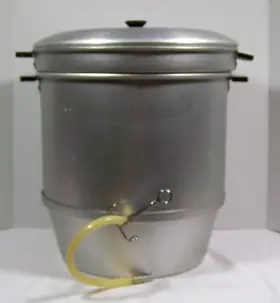 Asj-4p Progressive Steamer Juicer Old Country Aluminum Steam Blancher Cooker
