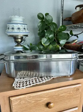 Sfp-180 Progressive Commercial Stainless Steel Fish Poacher With Lid And Instructions