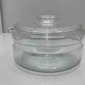 6213-b Pyrex Flameware 1.5 Quart Sauce Saute Pan Pot And Lid Glass Replacement