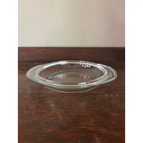 683-c Pyrex Vintage 23 Clear Glass Casserole Lid Replacement Round 8.75 Inch