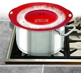 Qt-0601 Qteclor Silicone Boil Over Spill Stopper Lid Fda Food Grade Bpafree Instant Pot Cov