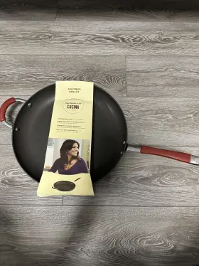 Rachael Ray 051153800894 Professional Hard Anodized 14 Inch Skillet - Gray One Size