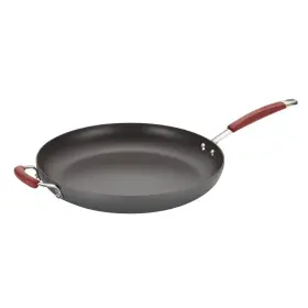 Rachael Ray 051153876318 Red - Cucina 14- Inch Nonstick Hard-anodized Skillet 208