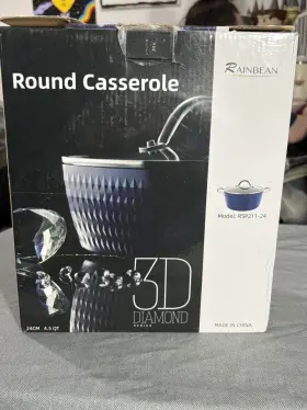 Rsp211-24 Rainbean 4.5 Quart Round Casserole Model