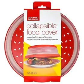 Rapid Brands 861461000172 Collapsible Microwave Splatter Cover Vented Reusable Food