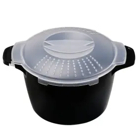 079-weiboluwan-2q Reneechef Professional Large Micro Cookware 2 Quart Microwave Steamer For Vegetables Cooke