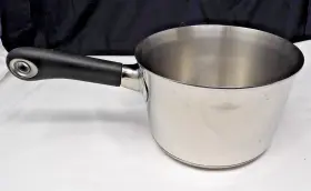 Sm-a06 Revere Ware 3 Quart Stainless Steel Sauce Pan - No Lid
