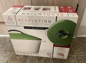 642312 Revol Revolution Cocotte 3.75 Quart With Lid 10.25 Inch Dutch Oven