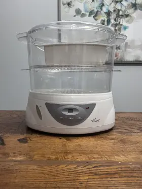 Fsd201 Rival 9010370000016 Electric Digital Food Steamer Rice Cooker Compact Rapid Steam
