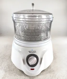 Ckrvstlm21 Rival Two Tier Food Steamer Auto Off Timer