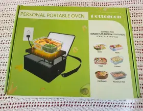 Rottogoon 723990622839 Personal Portable Oven Food Warmer Electric Heated Lunch Box