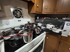 4513 Royal Prestige Preowned- Innove Cookware 8 Pieces 14 Inch Quart 4 2