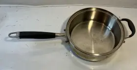 T-304 Royal Prestige T304 Stainless Sauce Pan 8 Inch Fry Skillet 9 Ply Long Handle