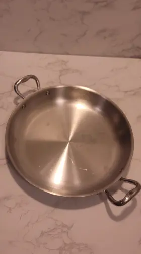 Gac3005x Ruffoni Nwt 30cm / 12in Stainless Steel Frying Pan With 2 Handles