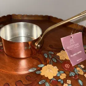 5129 Ruffoni Williams Sonoma Nwt Mini Tin Lined Copper Saucepan Cm 10 #5129