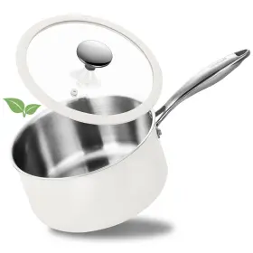 B0fb3b2596 Sakamosh 3 Quart Tri-ply Stainless Steel Saucepan With Glass Lid Induction Sauc