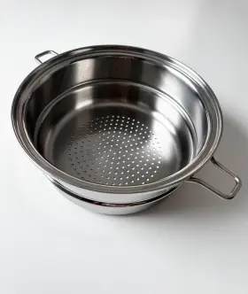 Hs-316ti Saladmaster Insert 3.0 Quart 9inch Versa 316ti Titanium Steamer Basket