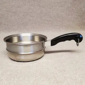 Sm18 Saladmaster Sm18/8 8 Inch Double Boiler Steamer Insert Strainer Colander Stainless Steel